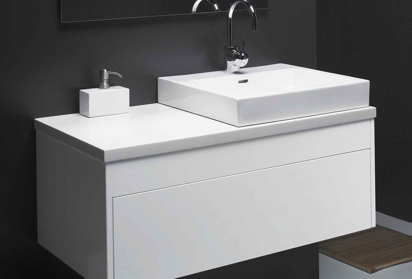 chậu lavabo đá solid surface