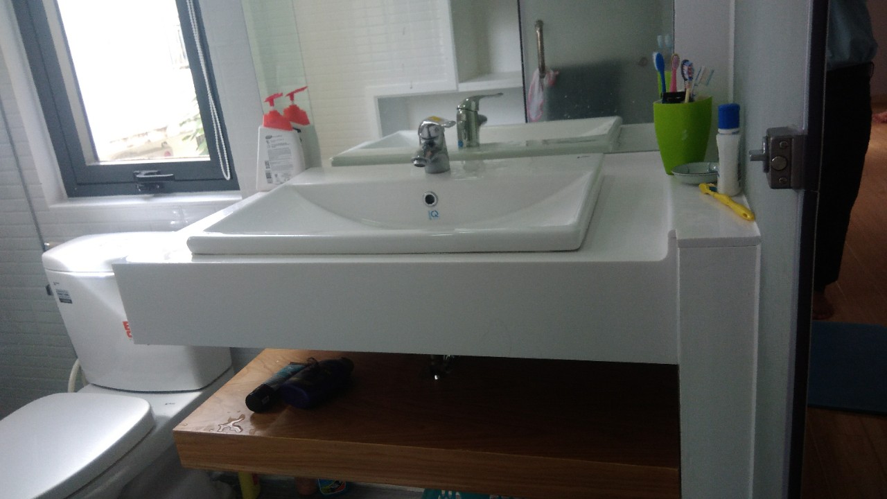 mặt lavabo solid surface