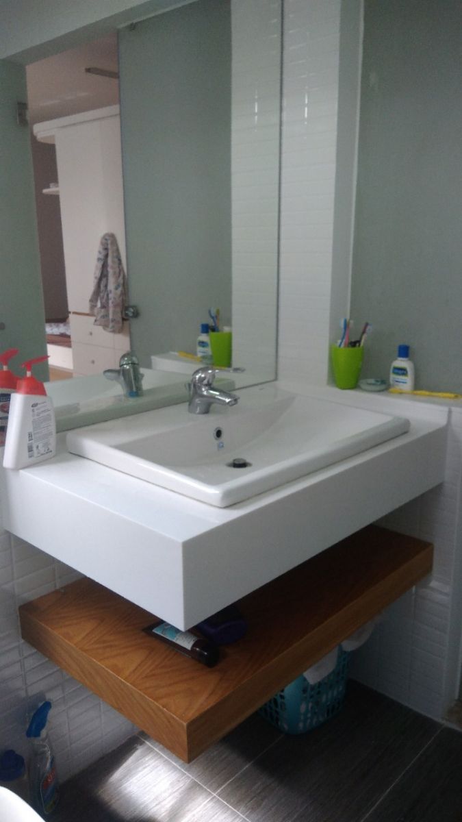 mặt lavabo solid surface